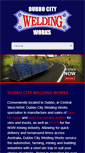 Mobile Screenshot of dubbocitywelding.com